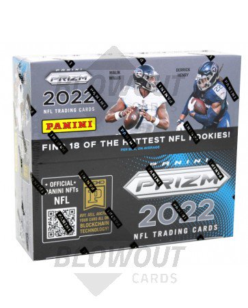 2022 Panini Prizm Football No Huddle Box