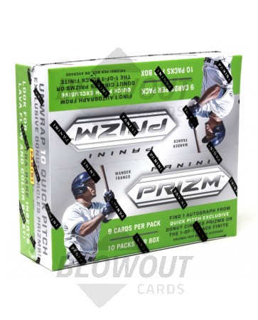 2022 Panini Prizm Quick Pitch Baseball Box