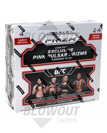 2022 Panini Prizm UFC Retail 20 Box Case