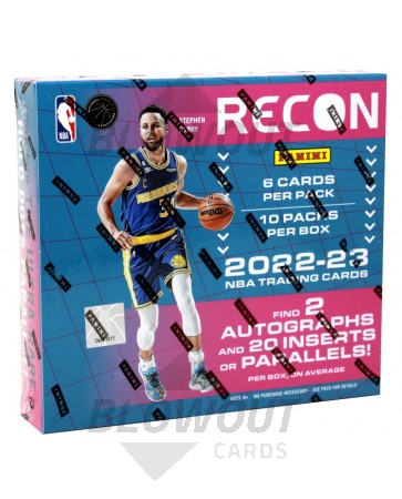 2022/23 Panini Recon Basketball Hobby 12 Box Case