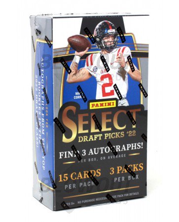2022 Panini Select Draft Picks Football Hobby Box