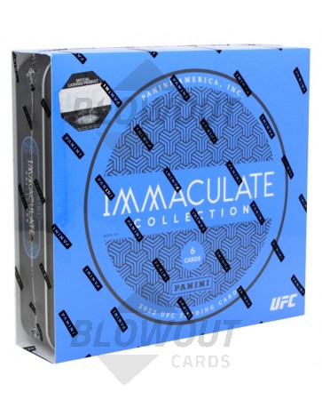 2022 Panini Immaculate UFC Hobby 5 Box Case