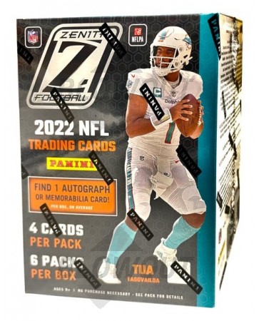 2022 Panini Zenith Football Blaster Box