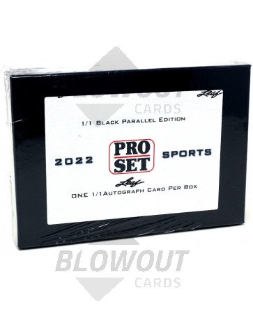 2022 Pro Set Sports Multi-Sport Black Parallel Edition Box