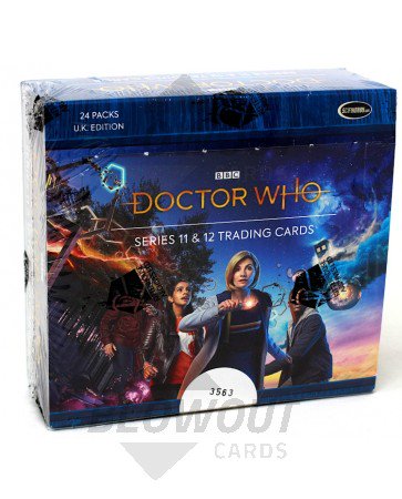 Doctor Who Series 11 & 12 Trading Cards UK Edition Box (Rittenhouse)