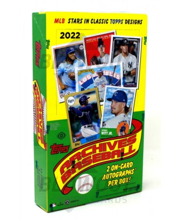 2022 Topps Archives Baseball Hobby 10 Box Case