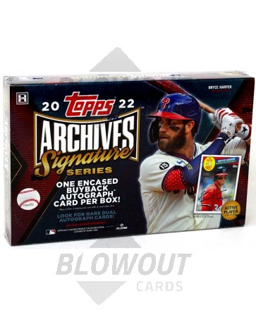 2022 Topps Archives Signature Series Baseball Box