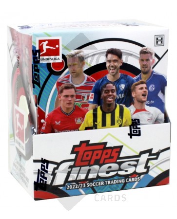 2022/23 Topps Finest Bundesliga Soccer Hobby Box
