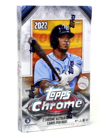 2022 Topps Chrome Baseball Hobby Box