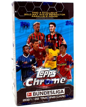 2021/22 Topps Chrome Bundesliga Soccer Lite Box