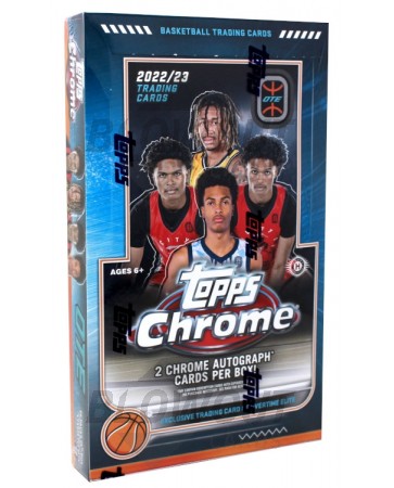 2022/23 Topps Chrome Overtime Elite Basketball Hobby Box