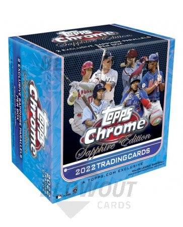 2022 Topps Chrome Sapphire Edition Baseball Box