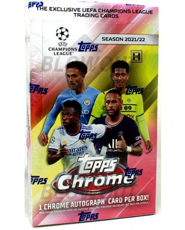 2021/22 Topps UEFA Champions League Chrome Soccer Hobby