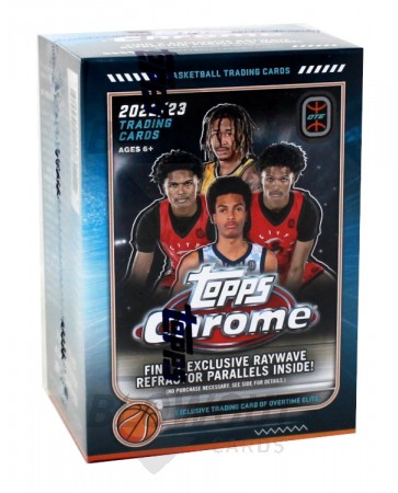 2022/23 Topps Chrome Overtime Elite Basketball Blaster Box