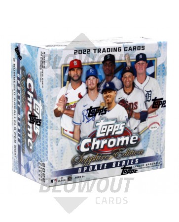 2022 Topps Chrome Update Baseball Sapphire Edition Box