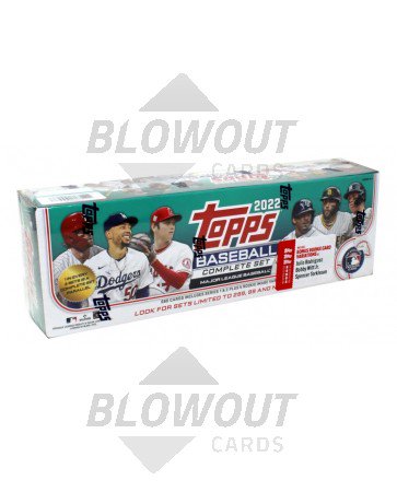 2022 Topps Complete Baseball Factory Set - Special Edition 12 Set Case
