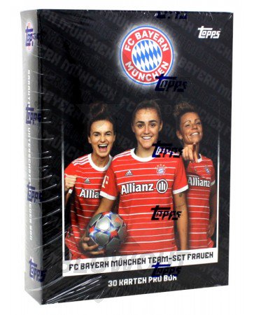 2023 Topps FC Bayern Munchen Women's Soccer Team Set 20 Box Lot