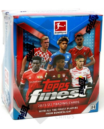 2021/22 Topps Finest Bundesliga Soccer Hobby Box