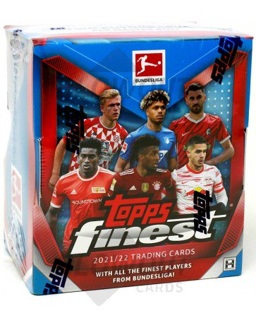 2021/22 Topps Finest Bundesliga Soccer Hobby Box