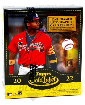 2022 Topps Gold Label Baseball Hobby Box