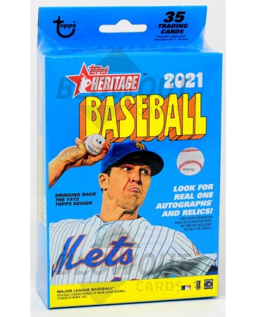 2021 Topps Heritage Baseball Hanger Box