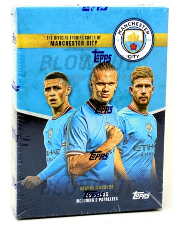 2022/23 Topps Manchester City Soccer Team Set Box