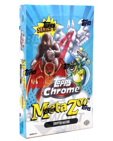 2022 Topps MetaZoo Chrome Hobby 8 Box Case
