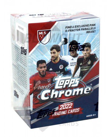 2022 Topps MLS Chrome Soccer Blaster Box