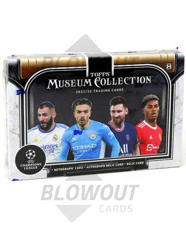 2021/22 Topps UEFA Champions League Museum Collection Soccer Box