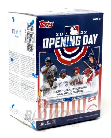 2022 Topps Opening Day Baseball Blaster Box