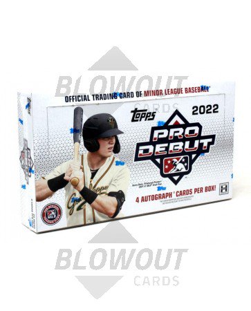 2022 Topps Pro Debut Baseball Hobby Box