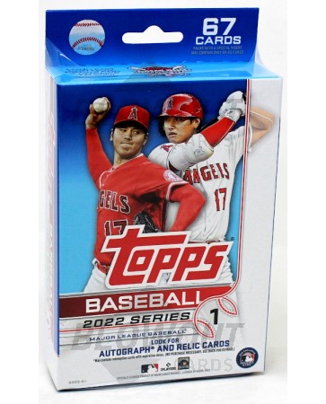 2022 Topps Series 1 Baseball Hanger 8 Pack Lot