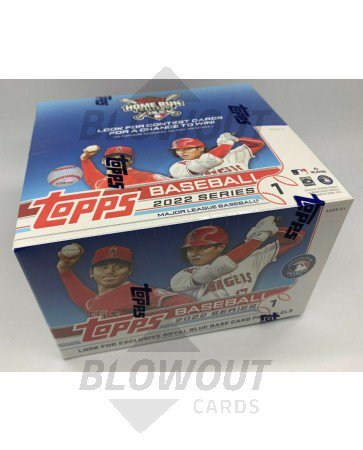 2022 Topps Series 1 Baseball Retail 12 Box Case