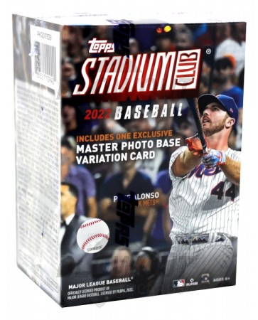 2022 Topps Stadium Club Baseball Blaster Box