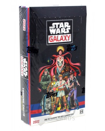 2022 Topps Star Wars Chrome Galaxy Hobby 12 Box Case
