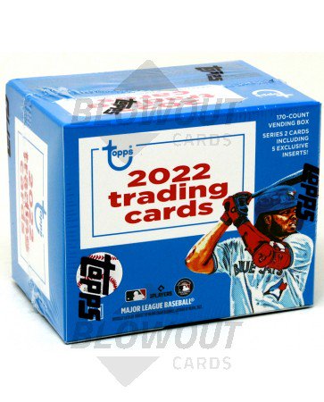 2022 Topps Series 2 Baseball Vending Box
