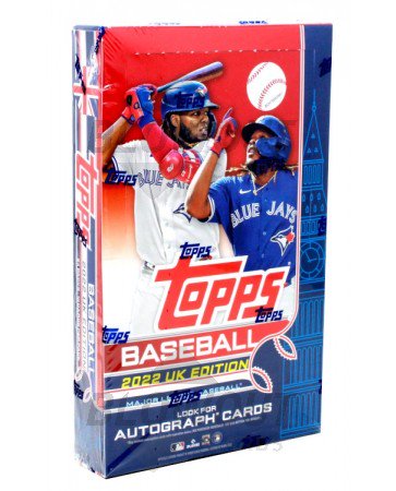 2022 Topps Baseball UK Edition Box