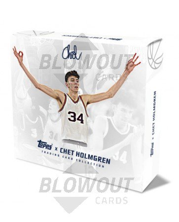 2022 Topps X Chet Holmgren Curated Set Basketball Box