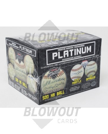 2022 Tristar Autographed Baseball Platinum Edition 
