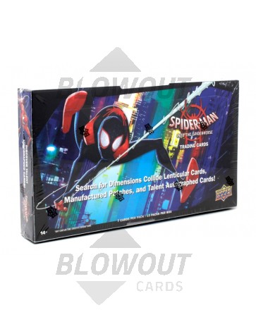 Upper Deck Spider-Man: Into The Spider-Verse Hobby 16 Box Case