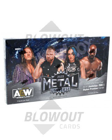 2022 Upper Deck AEW Skybox Metal Universe Hobby Box