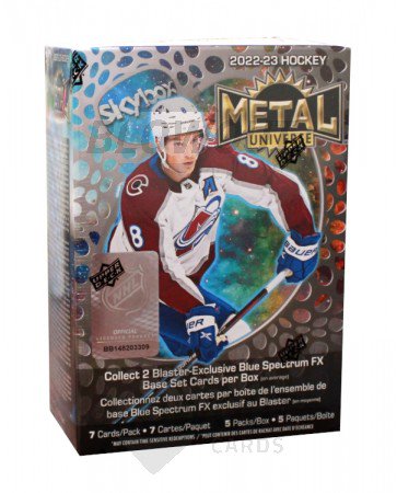 2022/23 Upper Deck Skybox Metal Universe Hockey Blaster Box