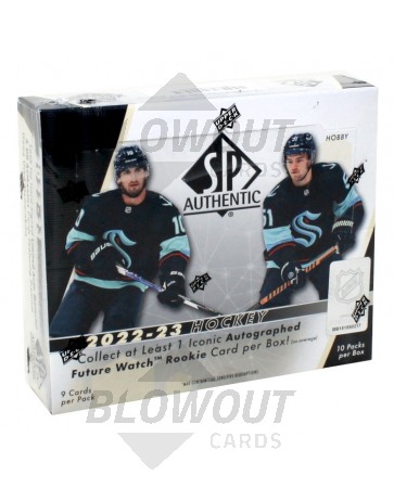 2022/23 Upper Deck SP Authentic Hockey Hobby Box