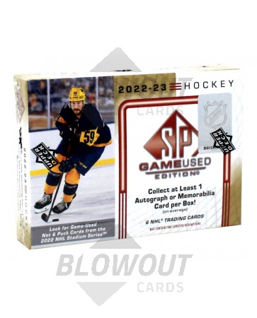 2022/23 Upper Deck SP Game Used Hockey Hobby 18 Box Case