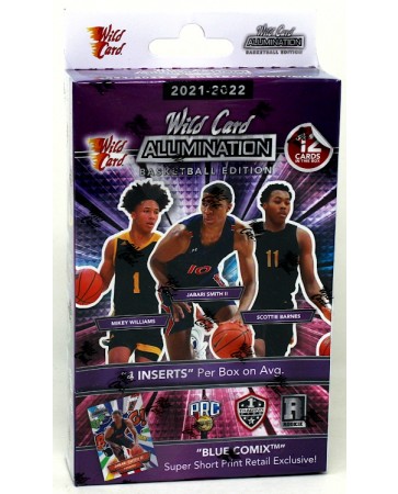 2021/22 Wild Card Alumination Basketball Hanger Pack Box