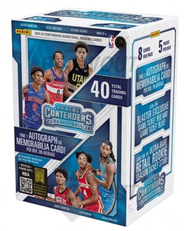 2023/24 Panini Contenders Basketball Blaster Box