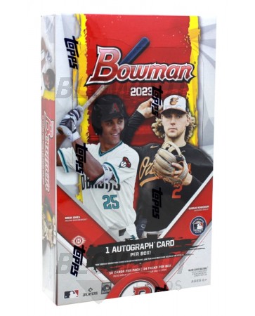 2023 Bowman Baseball Hobby 12 Box Case