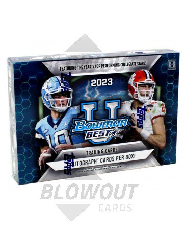 2023 Bowman's Best University Football Delight Box
