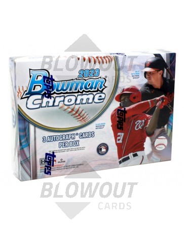 2023 Bowman Chrome Baseball HTA Choice 12 Box Case