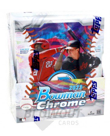 2023 Bowman Chrome Baseball Hobby 12 Box Case